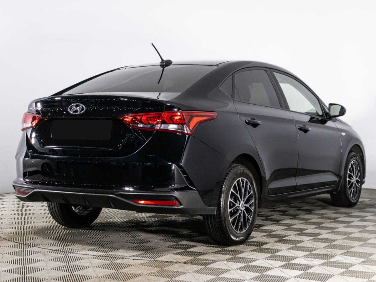 Hyundai Solaris с пробегом — 2021 год. Фото: #4