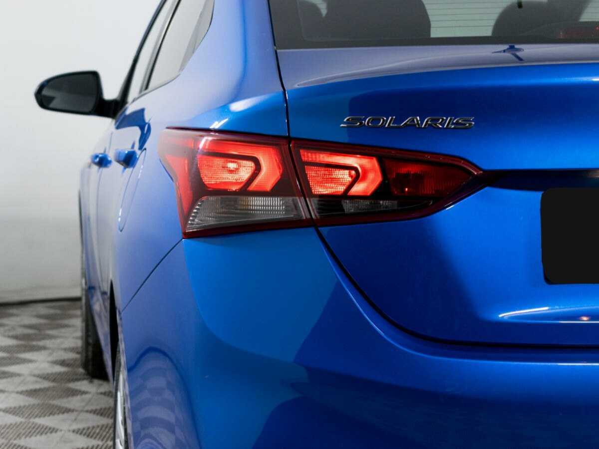 Hyundai Solaris с пробегом — 2019 год. Фото: #13