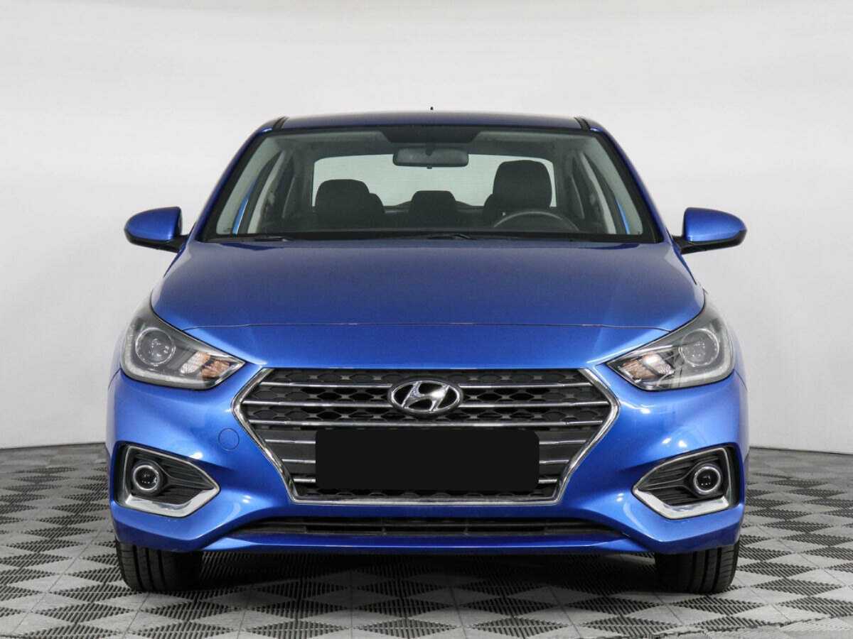 Hyundai Solaris с пробегом — 2017 год. Фото: #1