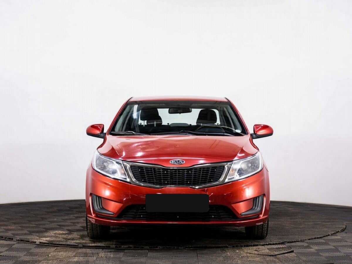 Kia Rio с пробегом — 2012 год. Фото: #1