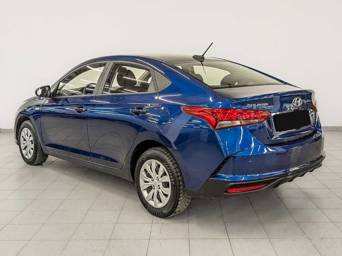 Hyundai Solaris с пробегом — 2021 год. Фото: #6