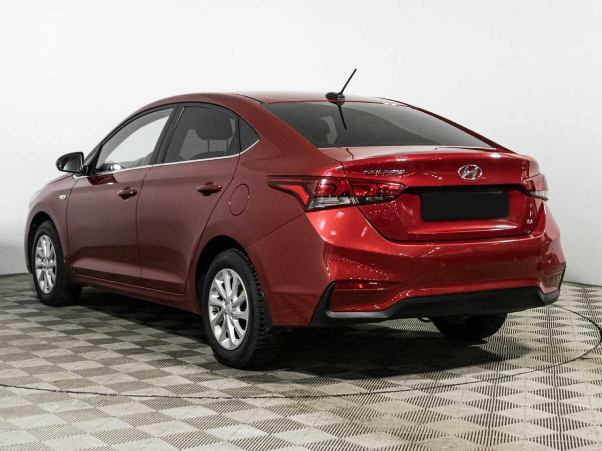 Hyundai Solaris с пробегом — 2017 год. Фото: #6