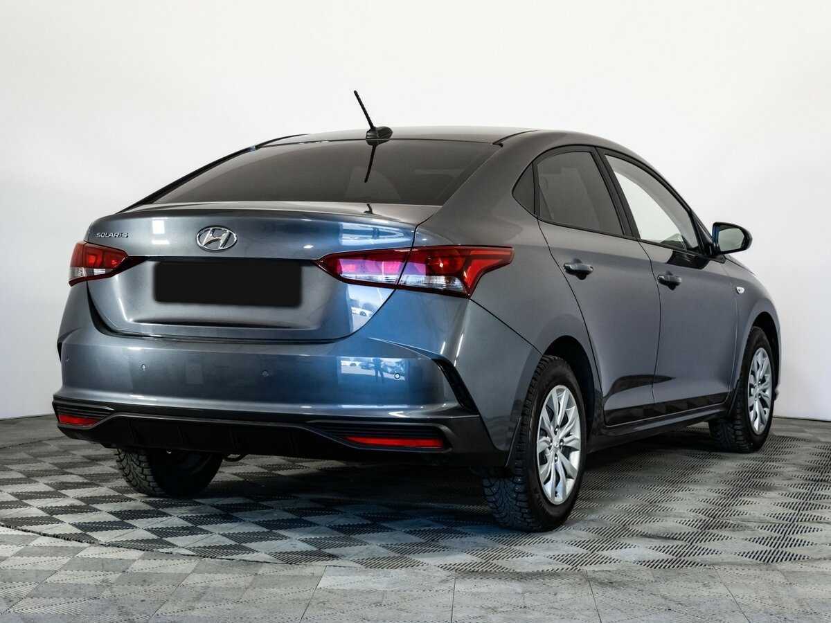 Hyundai Solaris с пробегом — 2022 год. Фото: #3