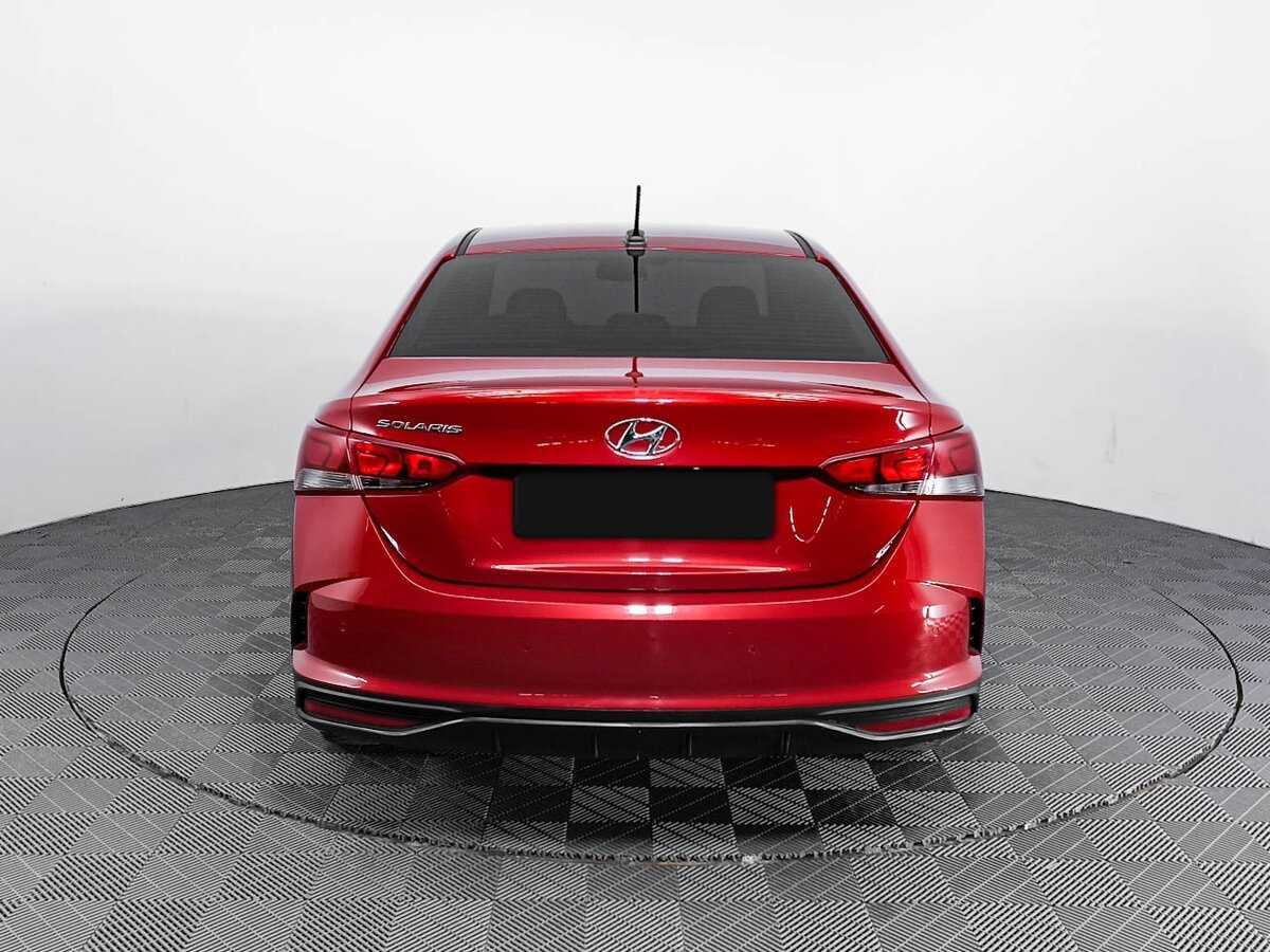 Hyundai Solaris с пробегом — 2021 год. Фото: #4