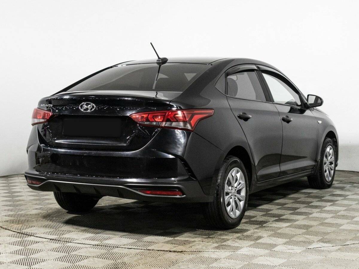 Hyundai Solaris с пробегом — 2021 год. Фото: #4