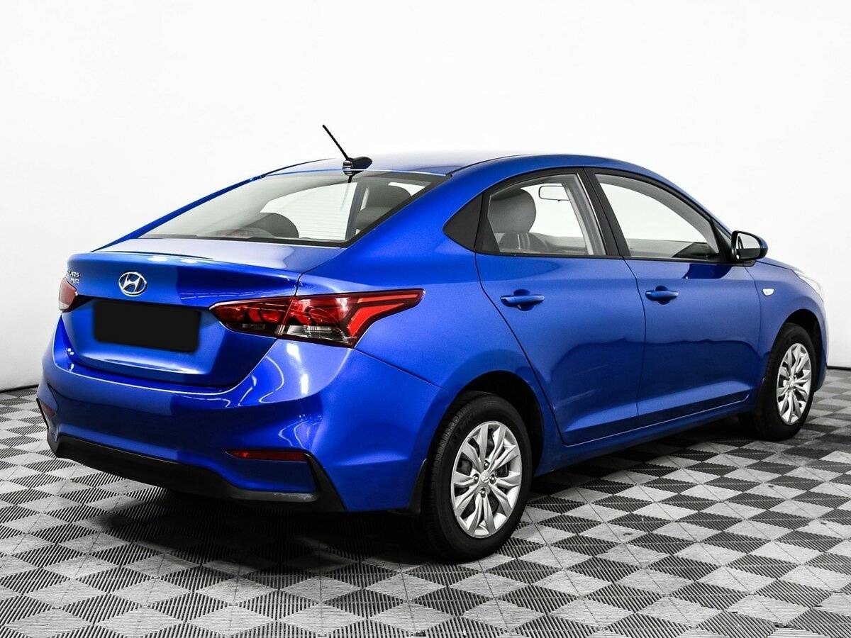 Hyundai Solaris с пробегом — 2018 год. Фото: #4