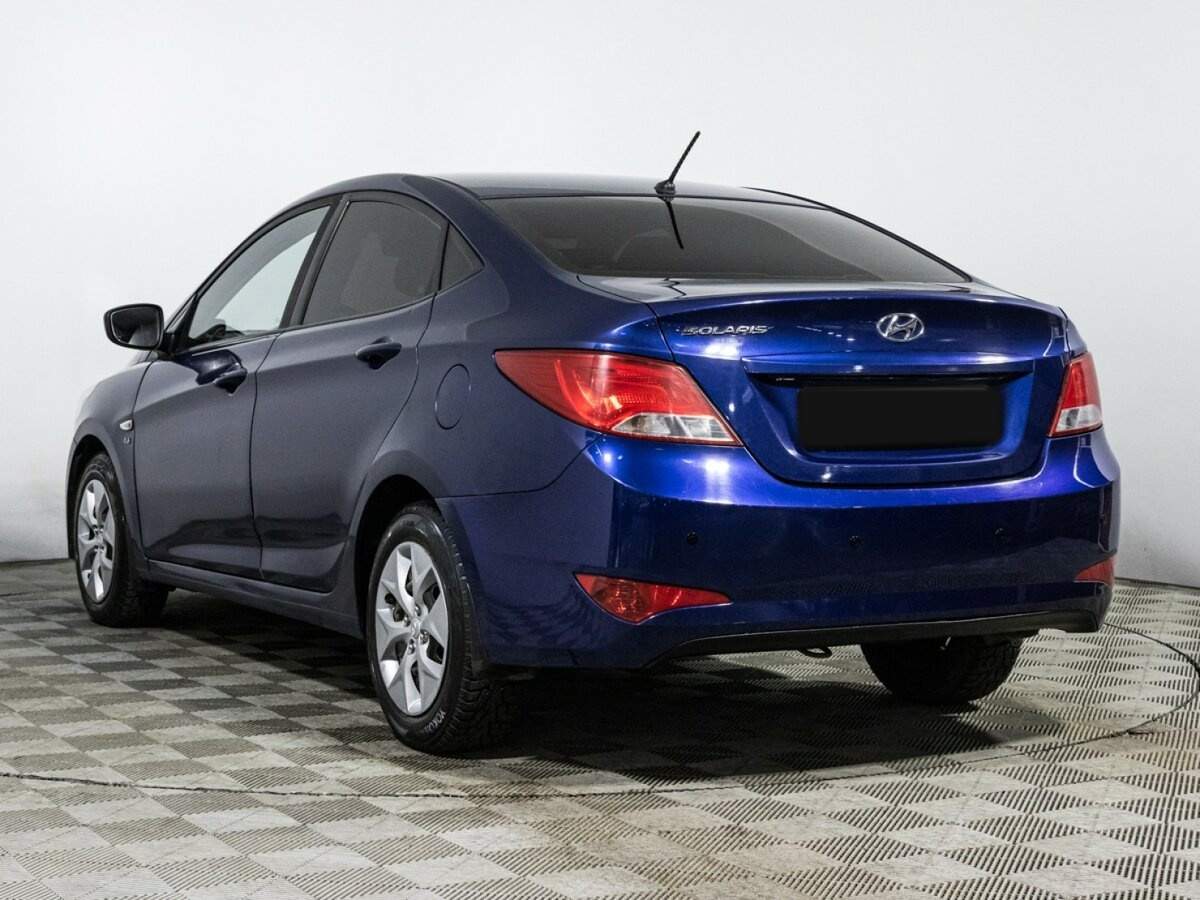 Hyundai Solaris с пробегом — 2016 год. Фото: #6