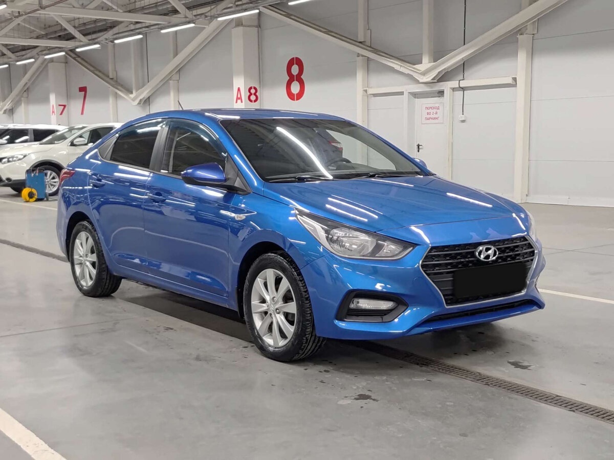 Hyundai Solaris с пробегом — 2017 год. Фото: #2
